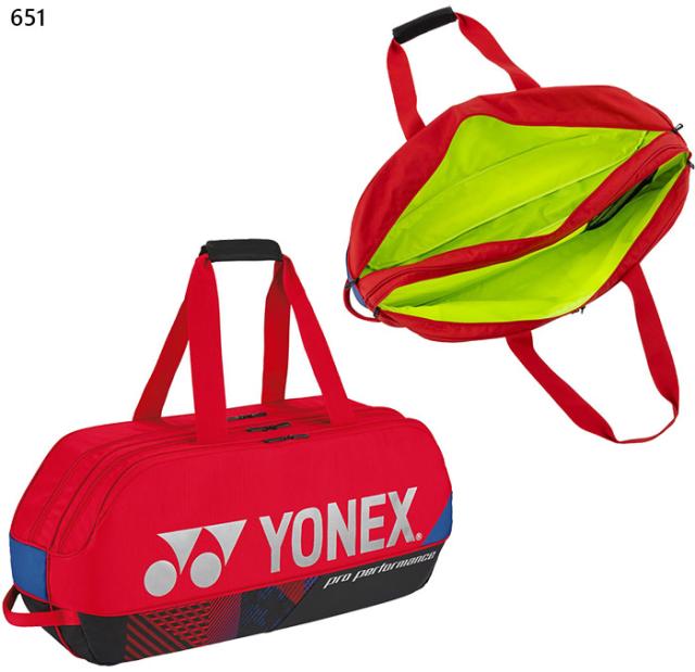 YONEX ダッフルバッグ ブラック/ブルー/レッド ダッフルバッグ. BAG2404|BAG2404】ヨネックス【公式