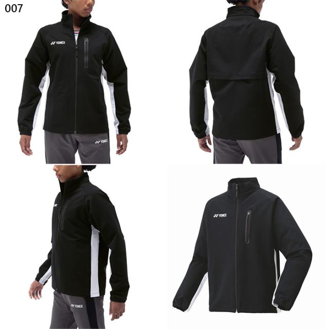 YONEX ウォームアップウェア ホワイト/ブラック 楽天市場】ヨネックス YONEX バドミントンウェア メンズ