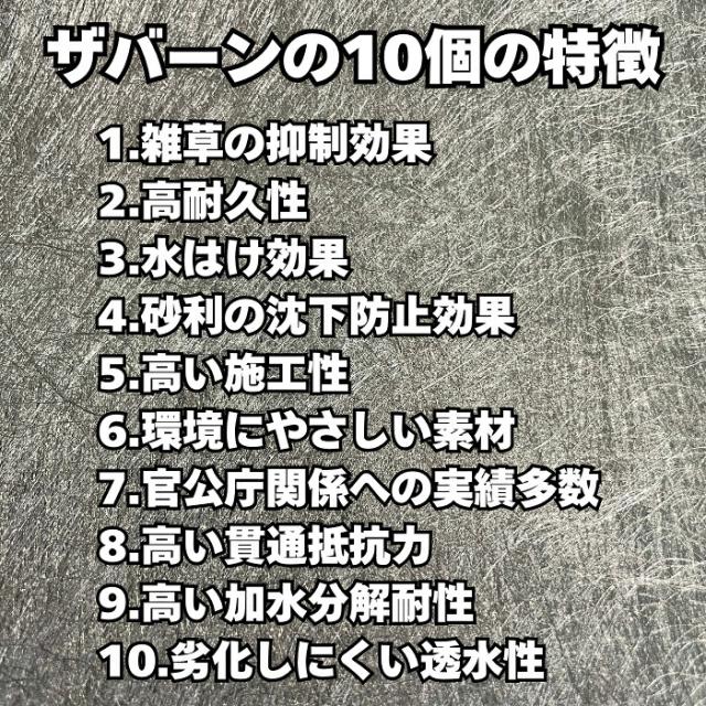 ザバーンの特徴
