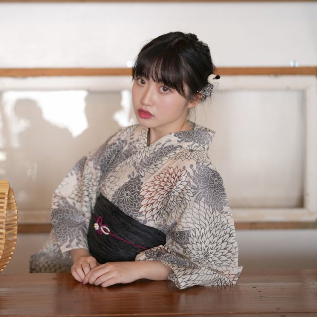 新品最安値 浴衣 乱菊 黒 ブラック グレー 赤 の通販はau PAY マーケット - utatane|商品ロットナン セット レディース 浴衣 3点セット(浴衣/帯/下駄)浴衣セット 大人 レディース 女性 菊 新作お買い得