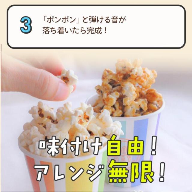 ポップコーン コーン とうもろこし 種 お菓子