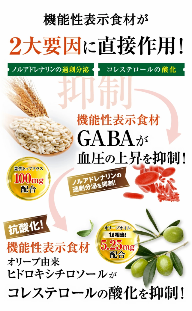 血圧 コレステロール ギャバ ストレス サプリ 食べ物 オリーブ 下げる 60粒 和漢の森 高 めの 血圧 サプリメント LDLコレステロール 悪玉の通販はau  PAY マーケット 和漢の森 au PAY マーケット店 au PAY マーケット－通販サイト
