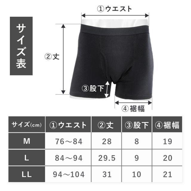 尿漏れボクサーパンツ12
