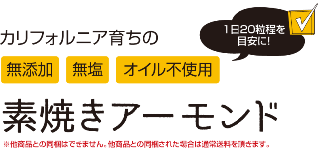 素焼きアーモンド