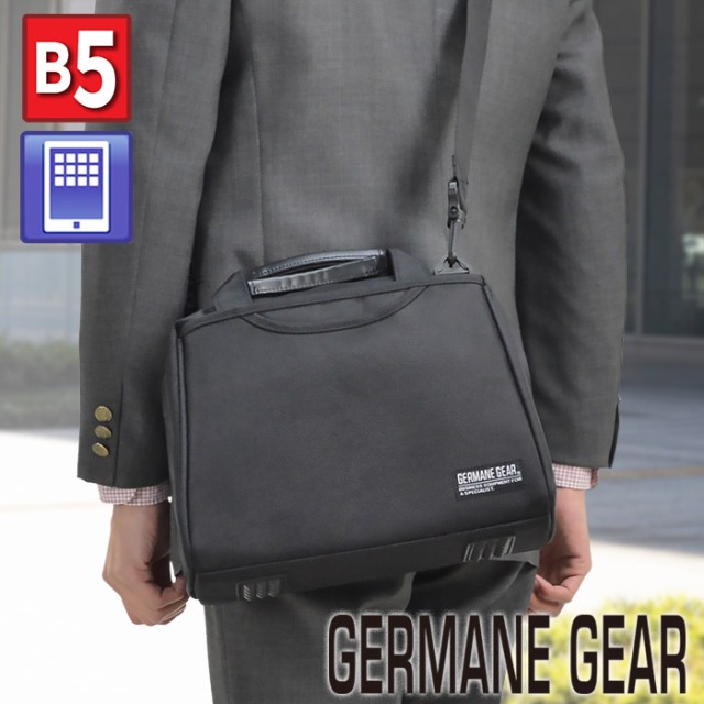 21春夏新色 ビジネスバッグ ショルダーバッグ メンズ B5 横型 大開き 出勤 通勤 Kbn ジャーメインギア Germane Gear 超目玉 Elskaveda Com