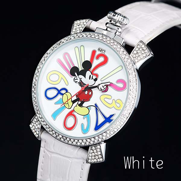 レディース メンズ ミッキー 腕時計 ビッグフェイス ディズニー世界