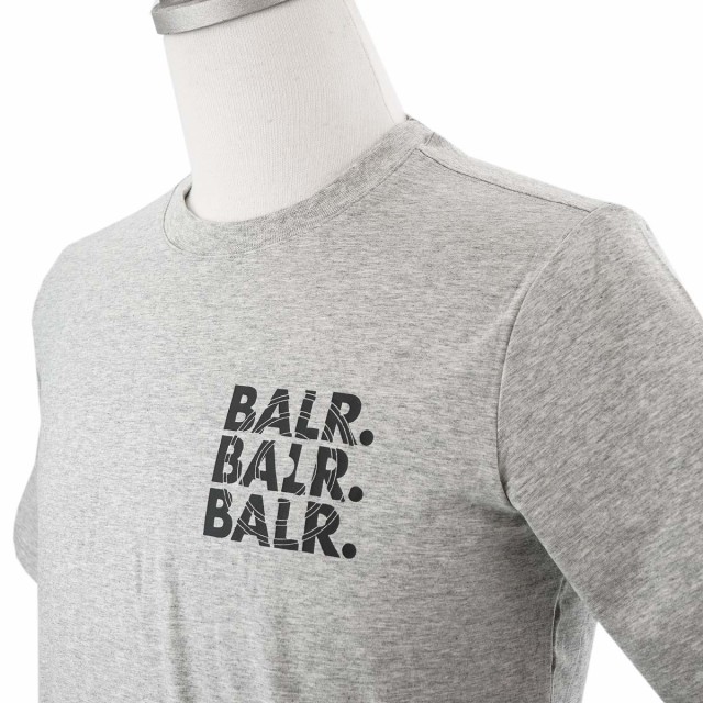 低価人気 BALR ボーラー 半袖Tシャツ B10065 triple athletic t-shirt メンズ トップス クルーネック スポーティー グレーの通販はau PAY マーケット - llegar｜商品ロットナンバー：487893243 正規品人気