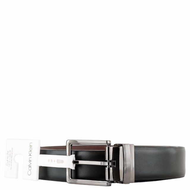 Calvin Klein カルバンクライン レザーベルト Reversible Belt ...