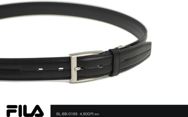 ベルト メンズ 牛革 ブランド　FILA フィラ