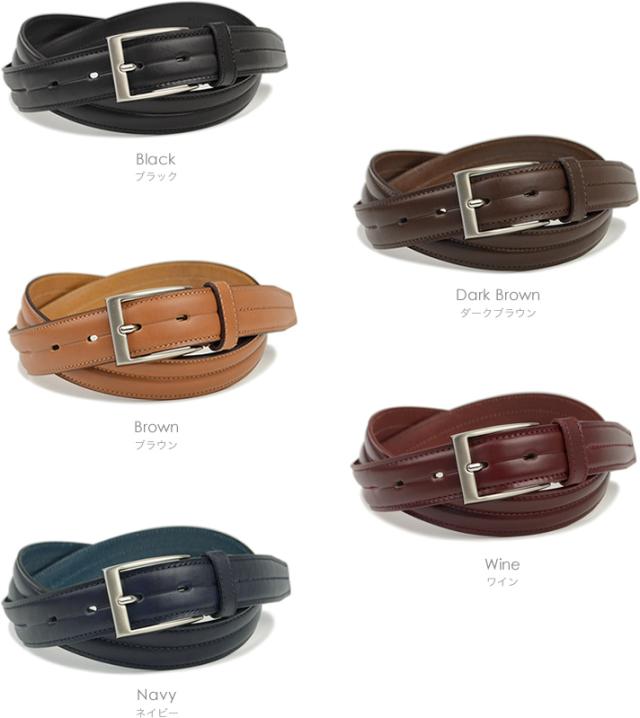 ベルト メンズ 牛革 ブランド　FILA フィラ