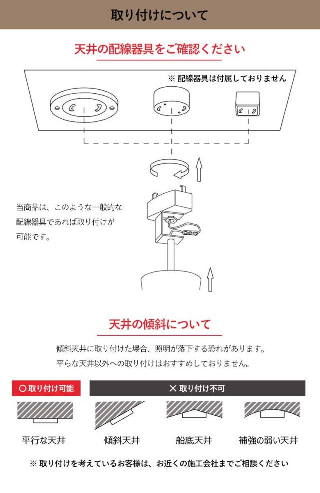 取り付けについて