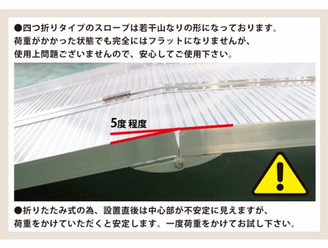 アルミスロープ 車椅子用スロープ 1520mm ハンディスロープ 段差解消 折りたたみ式 アルミブリッジ 介護用品 (ゴムマット プレゼント)  KIの通販はau PAY マーケット - ツールショップ KIKAIYA【最短即日出荷】 au PAY マーケット店 | au PAY  マーケット－通販サイト