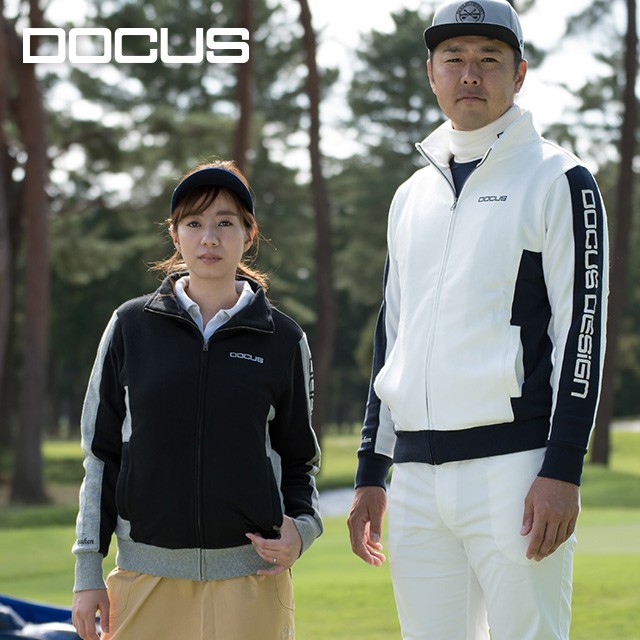 ドゥーカス トラックジャケット 19 秋冬 メンズ ゴルフ ウェア 洋服 かっこいい クール Docus Track Jacket Dcm19a004 ユナイテッドコ