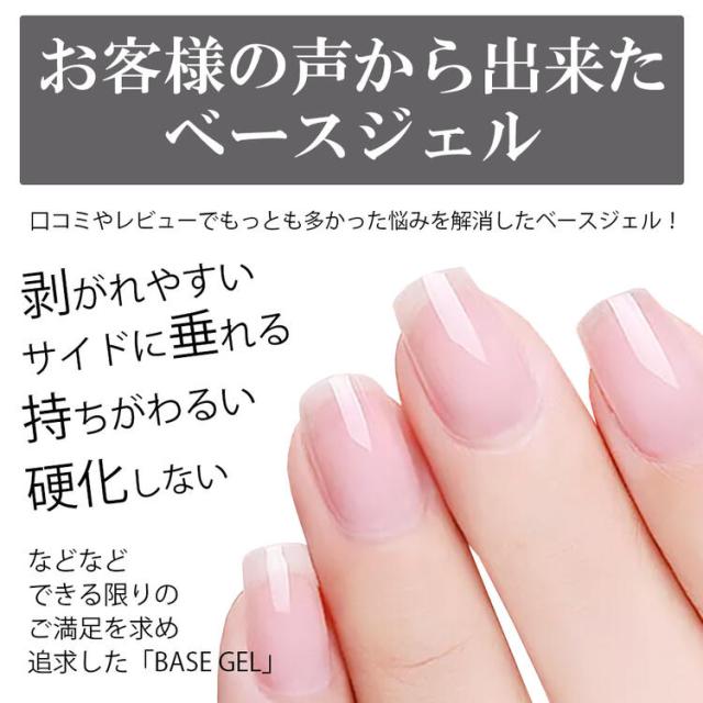 2点セット】ジェルネイル ベース トップ マットトップ 8g