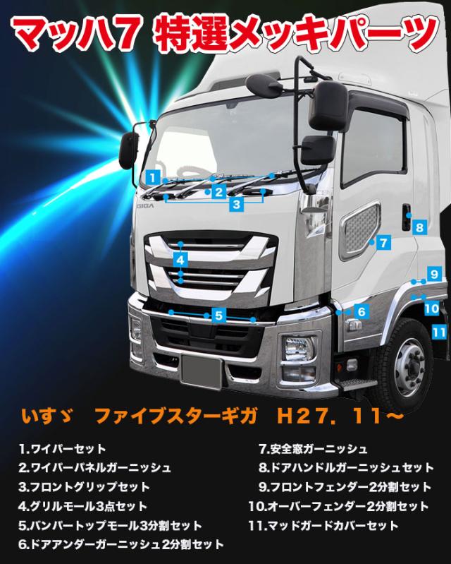 限定SALE100%新品 ワイパーパネルガーニッシュ ファイブスターギガ H27.11〜/いすゞ07フォワードワイド車の通販はau PAY マーケット - トラックショップ東京マッハ7|商品ロットナンバー:431892438 低価超激安