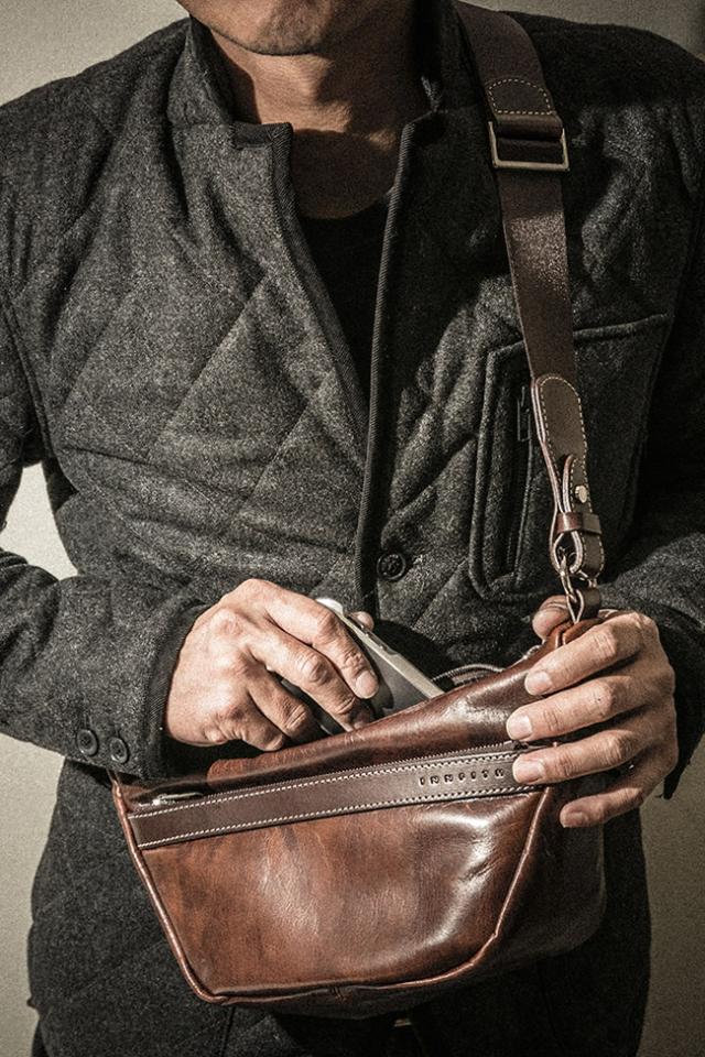 安いそれに目立つ 日本製 ショルダーバッグ メンズ ボディバッグ アンティーク加工 手塗りwax後にアイロン加工 を施した牛革 本革 Move Innfith イン 半額品 Centrodeladultomayor Com Uy