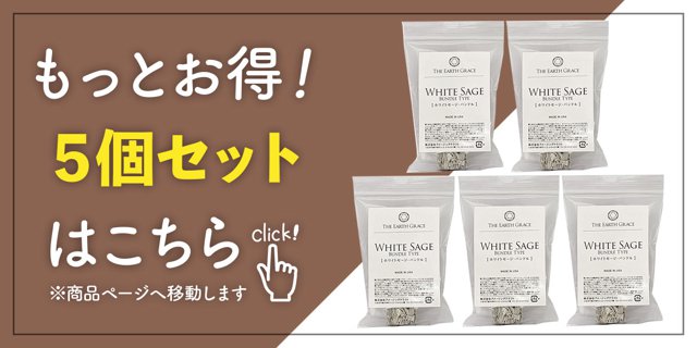 ホワイトセージ 浄化用 バンドル 1束 30g 無農薬 セージ お香
