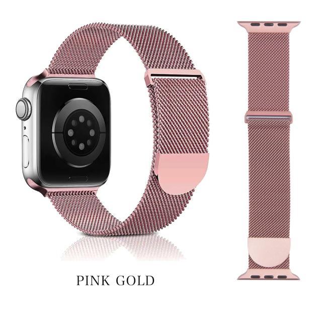 Apple - Apple Watch SE 40mm  ピンクゴールド 美品 ピンクミラネーゼ Apple Watch SE 40mm ピンクゴールド 美品 ピンクミラネーゼ