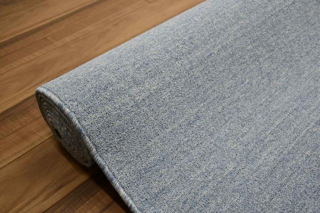 防音カーペット ブルー