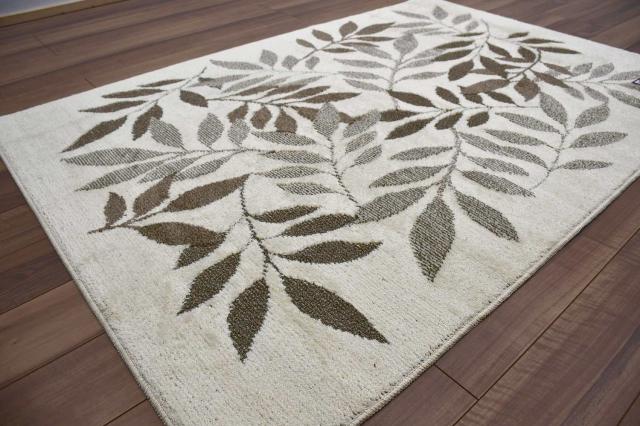 ラグ　ブラウン