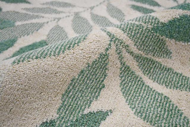 ラグ　グリーン
