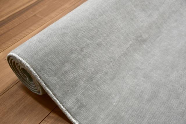 ラグ　グレー