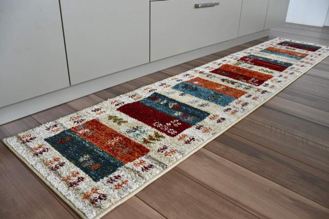 キッチンマットギャベ柄