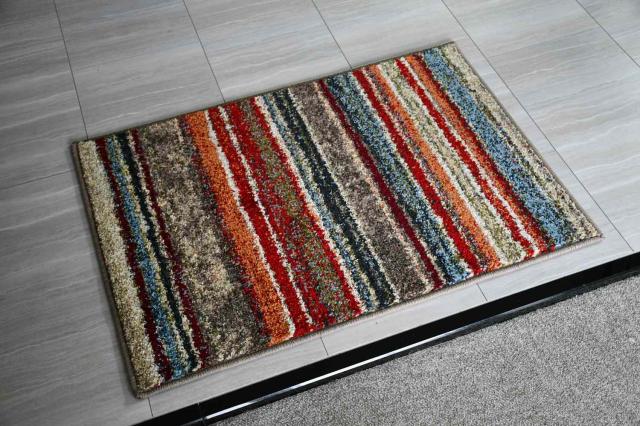 玄関マットオレンジ