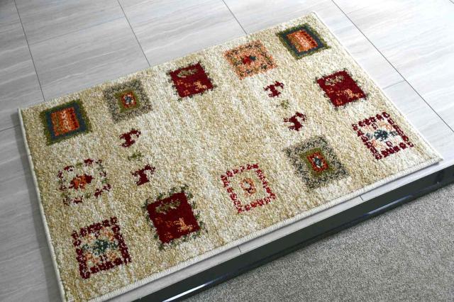 玄関マットギャベ柄