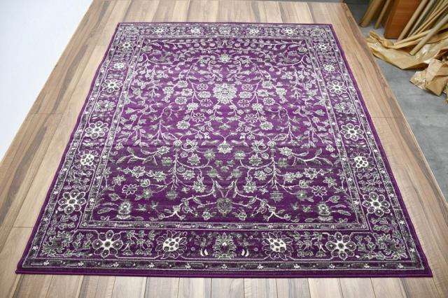 ラグ パープル