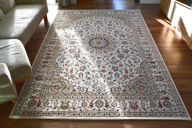 ウールラグアイボリー