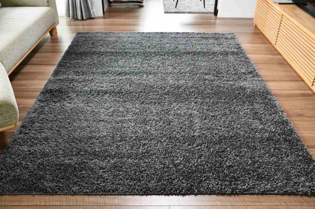 ラグ濃いグレー