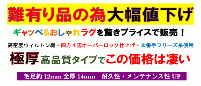 絨毯訳あり