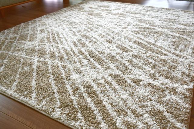 ナチュラルモダンラグ