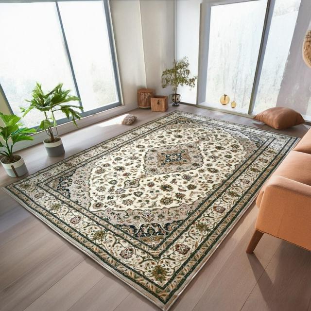 クラシック柄絨毯