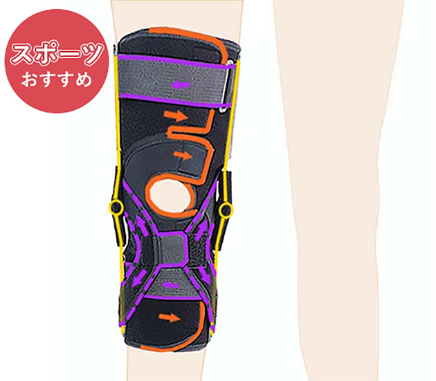 膝サポーター 膝 サポーター 医療用 医療 前十字 靭帯損傷