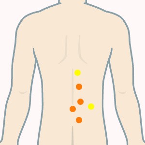 ぎっくり腰用腰痛ベルト/マックスベルトS3/最適な痛みの箇所