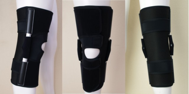 内側側副靭帯損傷用膝サポーター/エクスエイドニーライトスポーツ3/全体図