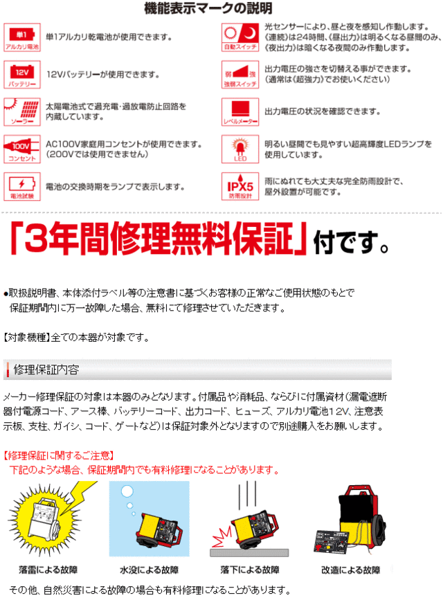 末松電子製作所 電気柵セット サル用 サルネット電気柵6段式100m 猿の撃退に特化したネット式の電柵 [送料無料]