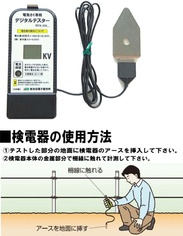 高速配送 電気柵用 検電器 デジタルテスター 電柵 末松電子製作所 の通販はau Pay マーケット 山蔵屋 商品ロットナンバー Seal限定商品 Yayasankankerindonesia Org