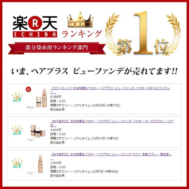 メール便なら送料無料 ランキング1位獲得 増毛パウダー ビューファンデ パウダー ミストセット女性用 ヘア ファンデーション 薄毛隠し 薄毛 白髪 つむじ 新色登場 Www Iacymperu Org