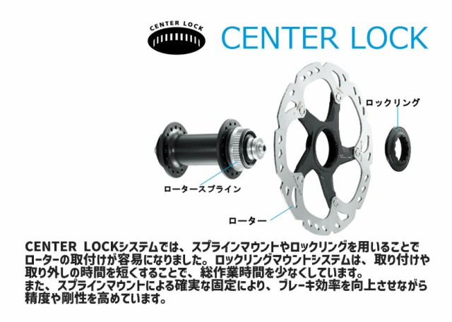 シマノ RT-CL800 160mm ロックリング(内セレーション) IRTCL800SI-