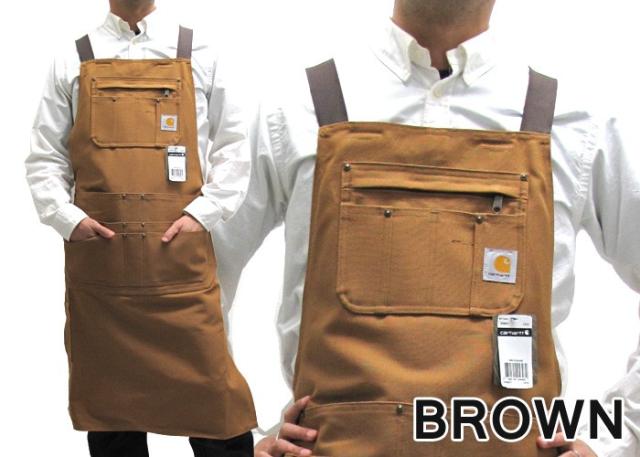 CARHARTT ■エプロン■作業着■Firm Duck Apron■ブラウン Firm Duck Apron | Full Stock | Carhartt