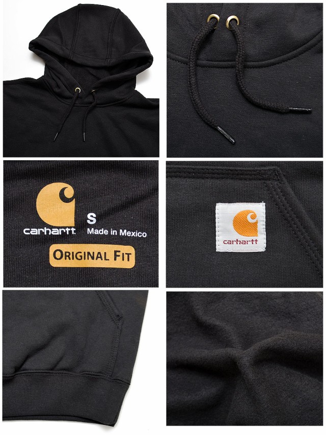 カーハート パーカー メンズ ブランド Carhartt 袖ロゴ スリーブ