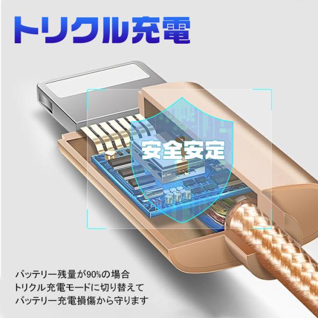 iPhone 充電ケーブル