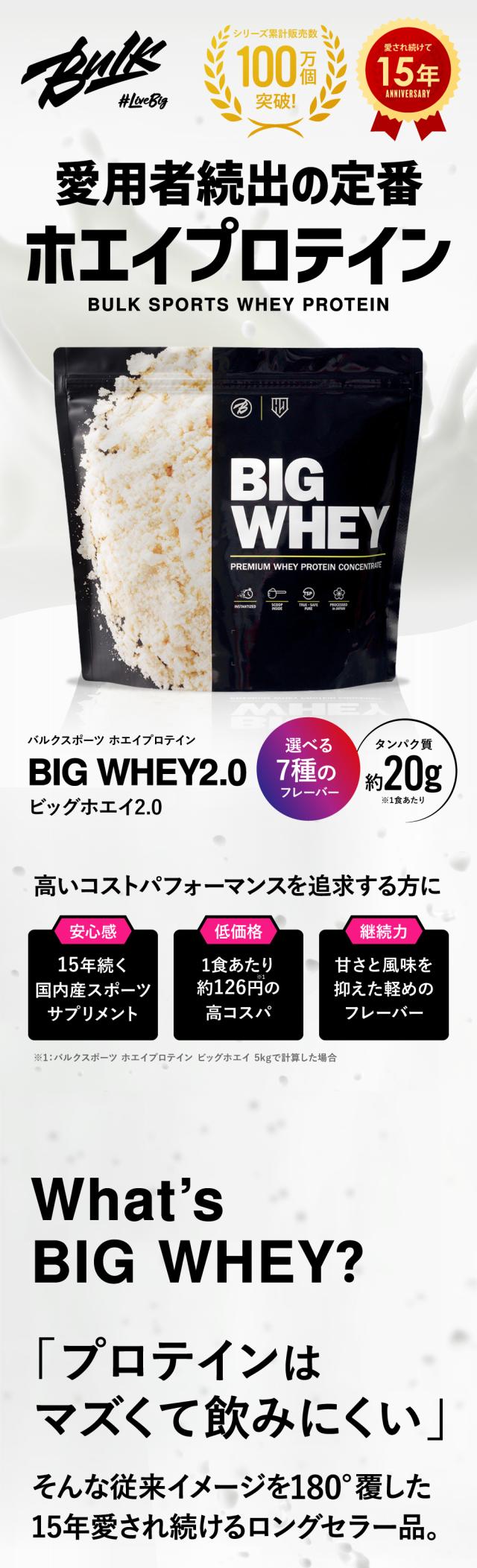 定番ホエイプロテイン