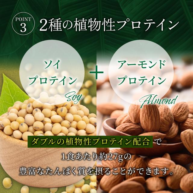 2種の植物性プロテイン