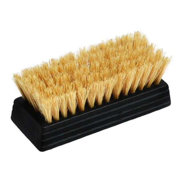 磨き上げ用豚毛ブラシ(ミニ、ブラックコーティング)