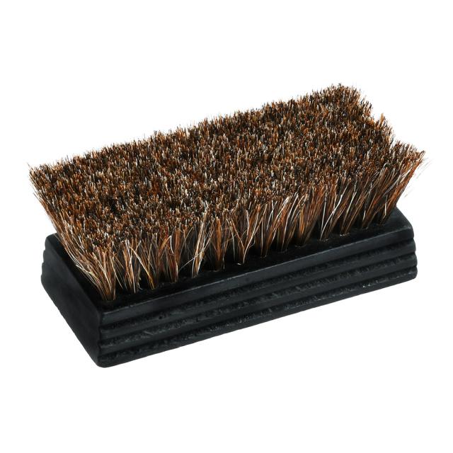 ホコリとり用馬毛ブラシ(ミニ、ブラックコーティング)