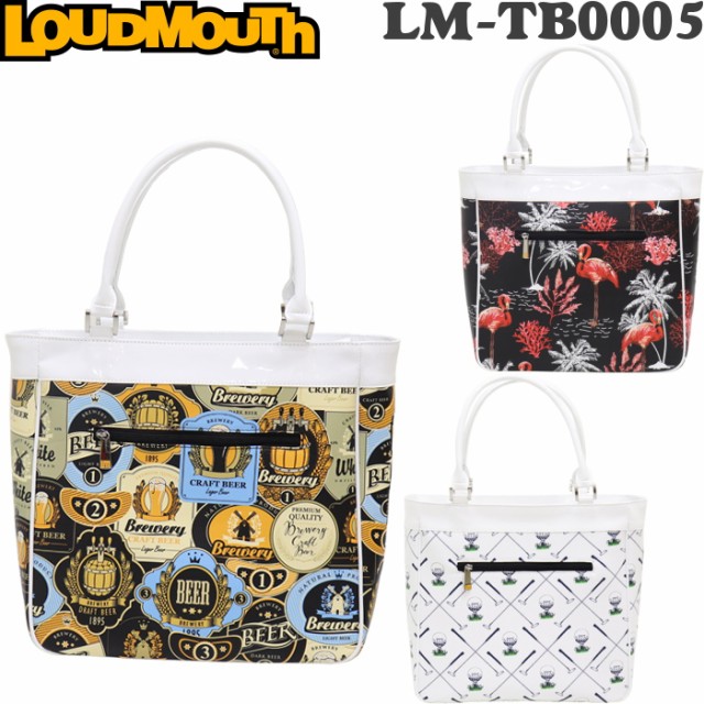 のものと LOUDMOUTH (ボストンバッグ)の通販はau PAY マーケット - ゴルフアトラス|商品ロットナンバー:467480139 ラウドマウス LM-TB0005 トートバッグ のものと